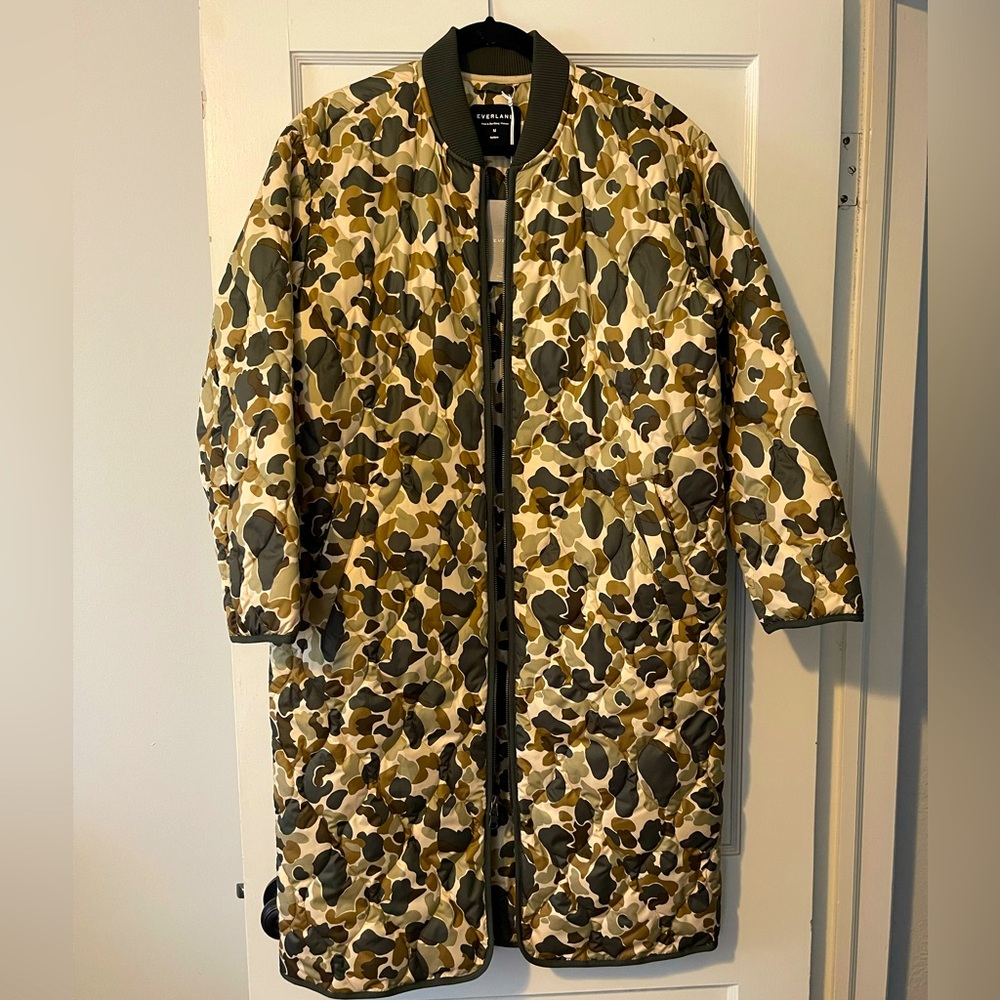 Everlane Quilted Puffer Long Jacket